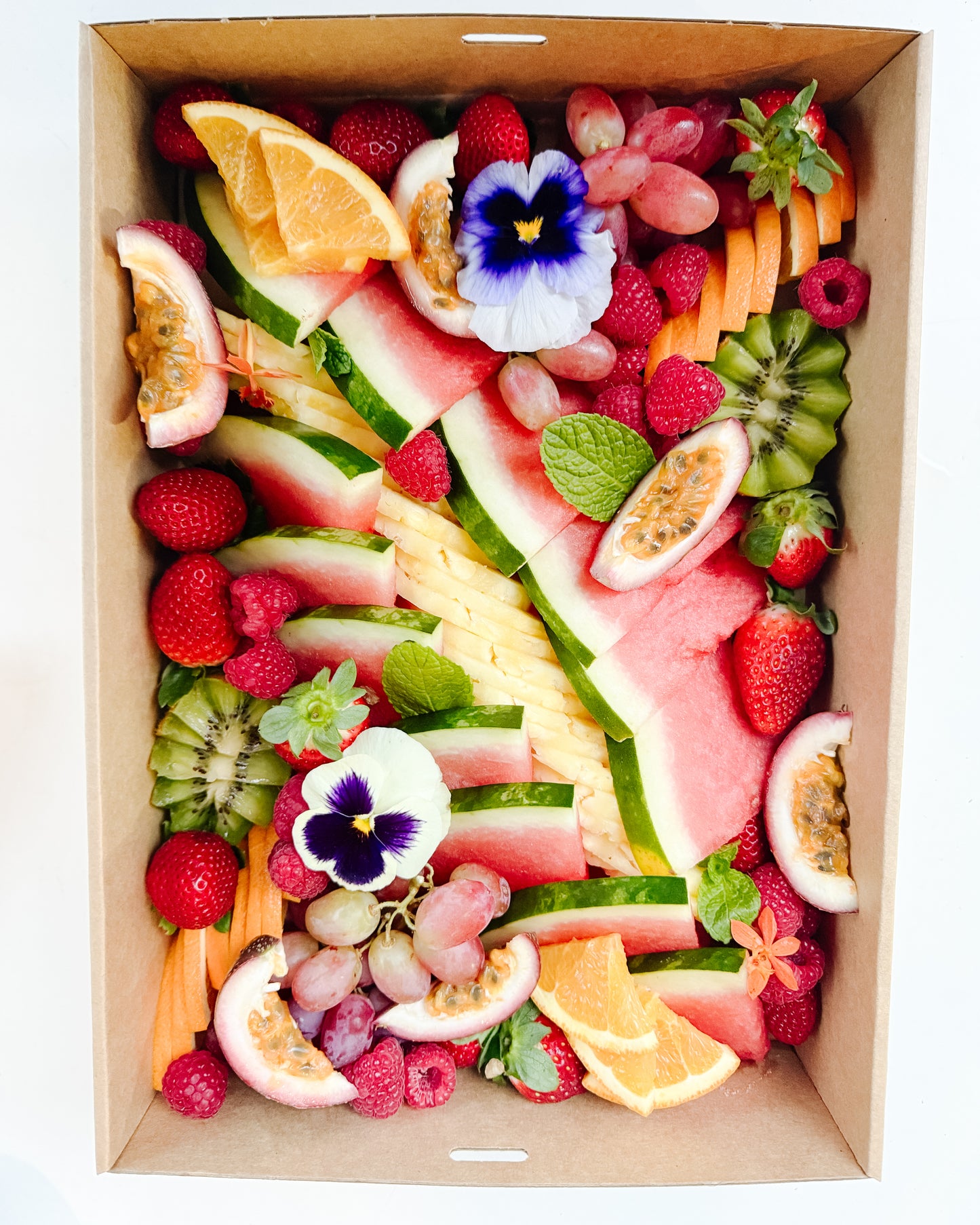 Seasonal fruit platter
